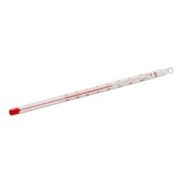 アルコール棒状温度計短型 -20~50℃ 150mm 0600-00