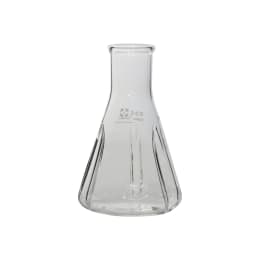 【販売終了】柴田科学 振盪三角フラスコ 200mL バッフル付 6個 016310-200A