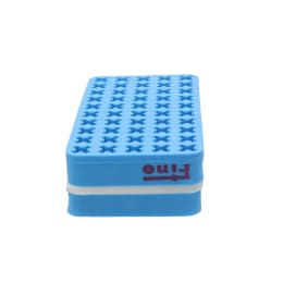Fine発泡試験管立て 青 50本立て
