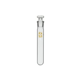 柴田科学 SPC共栓遠心沈殿管 丸底形 ガラス平栓付 目盛なし 10mL 030280-15106