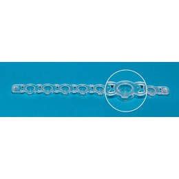 PCR8連チューブ用フラットキャップ 1000入