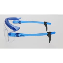 保護メガネ SN-735 PET-AF クリスタルブルー