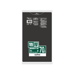 業務用ポリ袋 LA72 特厚 70L 黒 10P×20冊
