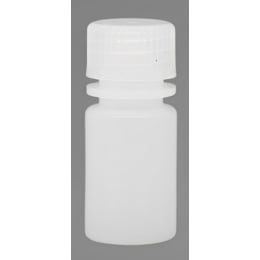 広口試薬ボトル HDPE製 白色 15mL 100本