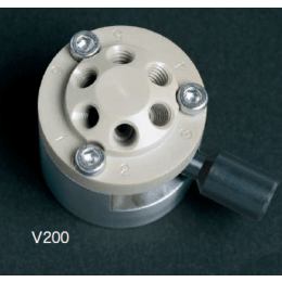 小型手動バルブ 6方 V200