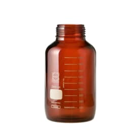 ねじ口びん(広口) GLS-80 茶褐色 びんのみ 2L 017250-120005