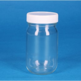 マヨネーズ瓶 白PPキャップ 中栓付 225mL 50入