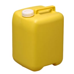 【販売終了】正角缶 10L イエロー 0186Y