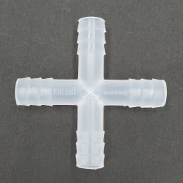 チューブコネクター 十字管 PP φ10 1413 20入