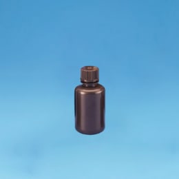 細口褐色試薬瓶 HDPE 60mL 12入