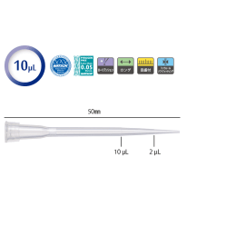ローリテンションフィルターチップ SystemRack10 1252-207CLS 滅菌 960入