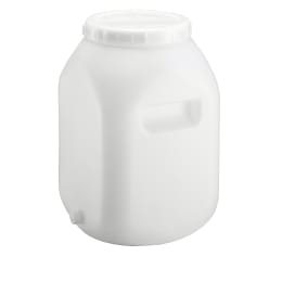 瑞穂化成工業 ポリエチレン容器ソケット付 正角広口 20L 036838