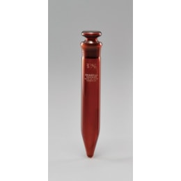 遠心沈でん管 茶 円錐 共栓付 10mL 58064CTF10