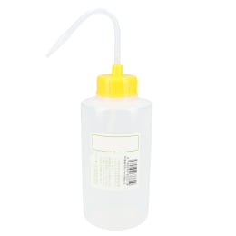 NT洗瓶 BII型 カラーキャップ 広口 500mL 色1 LY レモンイエロー