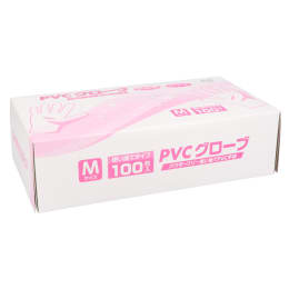 PVC グローブ 52017 M 100入