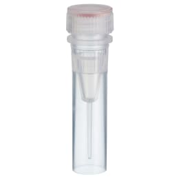 スクリューキャップチューブ 0.5mL 自立型 クリア 滅菌 500本入
