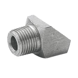 黄銅製 ねじ込継手 角雄雌エルボ LPT45-01