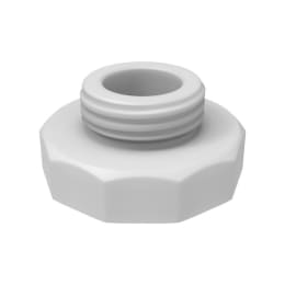 スレッドアダプター 内外 灰 PP S60-2BSP 108021