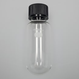 遠心沈でん管 丸底 ねじキャップ付 100mL 8422CTF100