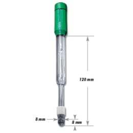 ハンナインスツルメンツ・ジャパン ガラスボディ 汎用 pH複合電極 HI 1048B