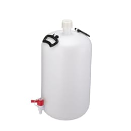 【販売終了】瑞穂化成工業 細口びん コック付 30L 0306