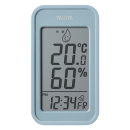 デジタル温湿度計 TT-589 ブルーグレー