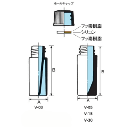 MVバイアル V-05 TPX 400入