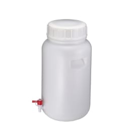 瑞穂化成工業 広口びん コック付 50L 0297