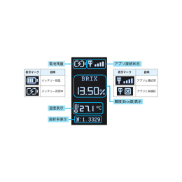 Bluetooth内蔵デジタル糖度計 AD-4771
