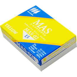 MASコートスライドグラス MAS-02 黄 100枚