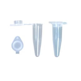 PCRシングルチューブ フラットトップ 0.2mL ナチュラル MB-P02-A 3000入