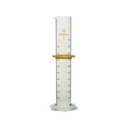 メスシリンダー スーパーグレード 1L バンパー付