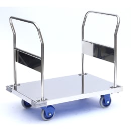 静音大型台車 SUSカバー仕様 両handle固定 SUS-303GS
