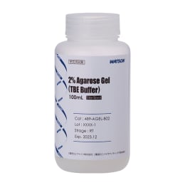 アガロースゲル(TBE Buffer) 2% 滅菌 100mL×10本
