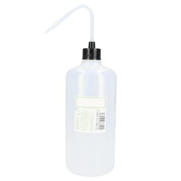 NT洗瓶 カラーキャップ 細口 1L 色12 BK ブラック