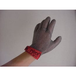 ステンレスメッシュ手袋5本指 M