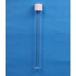 ねじ口試験管 ST-18M 30mL 穴あき白キャップ ブチルパッキン付 50入 119411