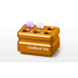 CoolRack® M6 1.5mL/2mL×6本 オレンジ BCS-165