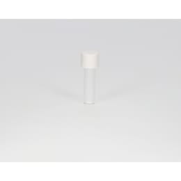 ねじ口瓶 無色 S-06 0.6mL メラミンキャップ ソフトロンPP貼りパッキン付 96組 250101
