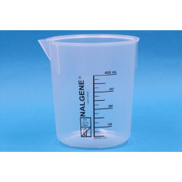 ビーカー 目盛付き PP製 400mL 1201シリーズ
