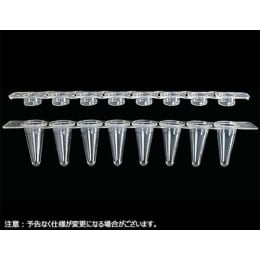 【販売終了】PCRチューブ 0.1mL 8連 PCR-0108LP-TCP-C 8×120strip