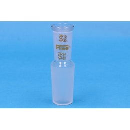 Fine共通摺合径違い管 縮小用 上部雌15/35 下部雄24/40