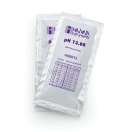 ハンナインスツルメンツ・ジャパン pH標準液(テクニカルタイプ)pH 13.00 @25℃ 証明書付 20mL×25袋 HI 50013-02