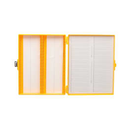 カラースライドボックス 100枚用 黄