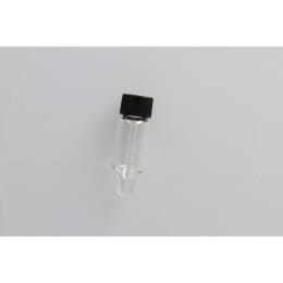 ミニバイアル MV-1 3mL 穴あき黒キャップ フッ素PTFE/ニトリルパッキン付 20組 203313