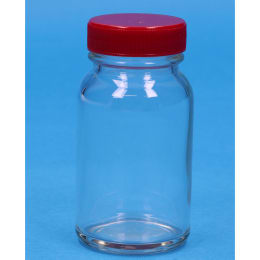 規格瓶 No.11 赤キャップ 中栓付 110mL 100本