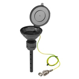蓋付き漏斗 S-51用 導電性 Lance220mm 318983