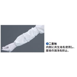 超制電クリーンスーツ 9721/B 青 M