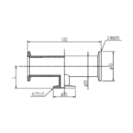 佐藤真空 異径T字管 SUS304製 ALT-25-16