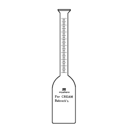 バブコック乳脂計 クリーム用  50%